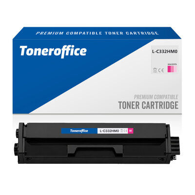 Kompatibel zu Lexmark C332HM0 Magenta Toner (~2500 Seiten)