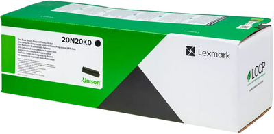 Original Lexmark 20N20K0 Schwarz Toner (~1500 Seiten)