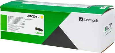 Original Lexmark 20N20Y0 Gelb Toner (~1500 Seiten)