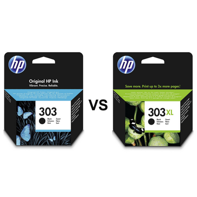 HP 303 vs HP 303XL &ndash; Unterschiede bei Reichweite...