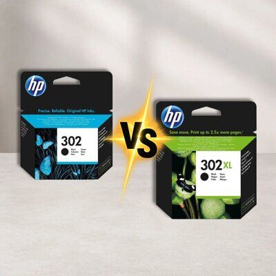 HP 302 vs HP 302XL &ndash; Unterschiede bei Reichweite...