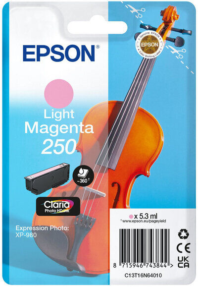 Original Epson 250 C13T16N64010 Magenta (hell)...