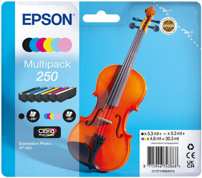Original Epson 250 C13T16N84010 Multipack 6...