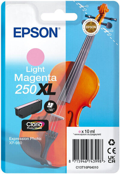 Original Epson 250XL C13T16P64010 Magenta (hell)...