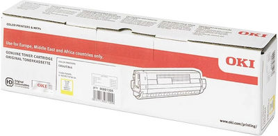 Original OKI 46861305 Gelb Toner XL (~10000 Seiten)