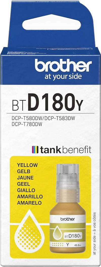 Original Brother BTD180Y Tinte Gelb (48,8ml)