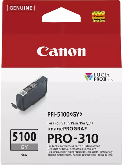 Original Canon PFI-5100 GY Grau 6959C001 Tintenpatrone...