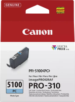 Original Canon PFI-5100 PC Cyan hell 6956C001 Tintenpatrone (14ml)