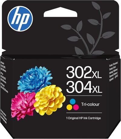 Original HP 302XL/304XL B7RT8AE 3-colours Druckerpatrone...