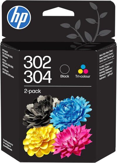 Original HP 302/304 B82L1AE 3-Colour + BK Multipack...