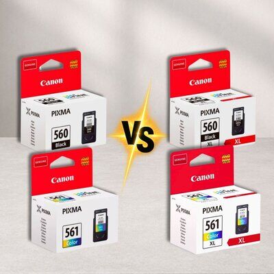 Canon PG-560 / CL-561 vs PG-560 XL / CL-561 XL &ndash;...