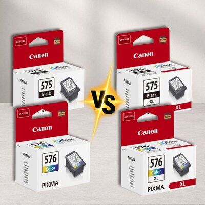 Canon PG-575 / CL-576 vs PG-575 XL / CL-576 XL &ndash;...
