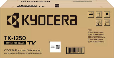Original Kyocera TK-1250 Toner BK Schwarz 1T0C3H0NL0...