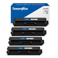 Kompatibel zu Lexmark C342XK0 C342XC0 C342XM0 C342XY0 Toner Multipack BK C M Y (BKCMY~4500 Seiten)