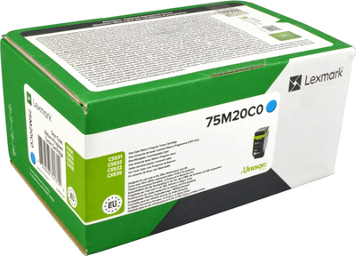 Original Lexmark 75M20C0 Cyan Toner (~2000 Seiten)