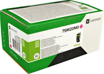 Original Lexmark 75M20M0 Magenta Toner (~2000 Seiten)