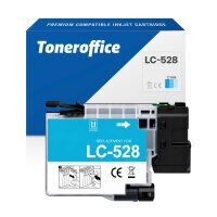 Kompatibel zu Brother LC-528C Cyan Druckerpatrone (~5000 Seiten)