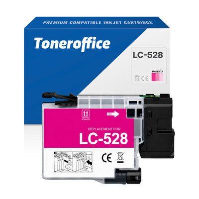 Kompatibel zu Brother LC-528M Magenta Druckerpatrone...