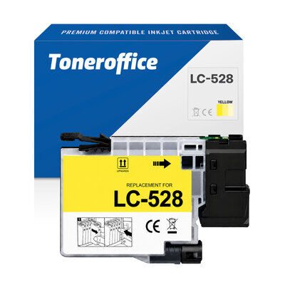 Kompatibel zu Brother LC-528Y Gelb Druckerpatrone (~5000...