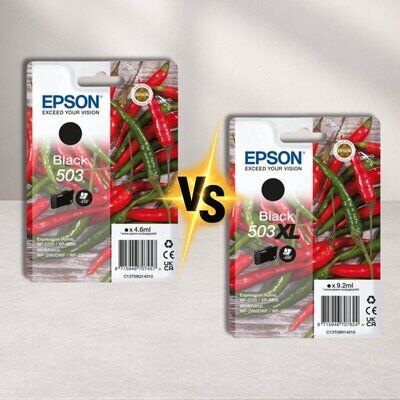 Epson 503 vs Epson 503XL &ndash; Unterschiede bei...