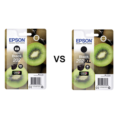 Epson 202 vs Epson 202XL &ndash; Unterschiede bei...
