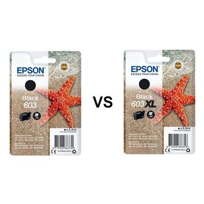 Epson 603 vs Epson 603XL &ndash; Unterschiede bei...