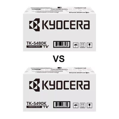 Kyocera TK-5480 vs Kyocera TK-5490 &ndash; Unterschiede...