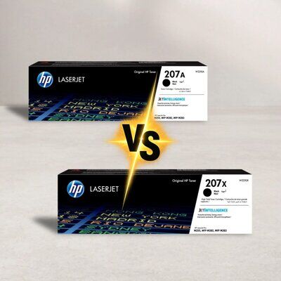 HP 207A vs HP 207X &ndash; Unterschiede bei Reichweite...