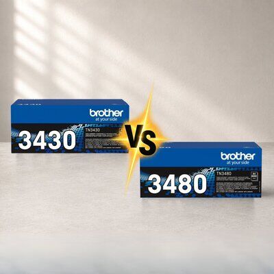 Brother TN-3430 vs Brother TN-3480 &ndash; Unterschiede...