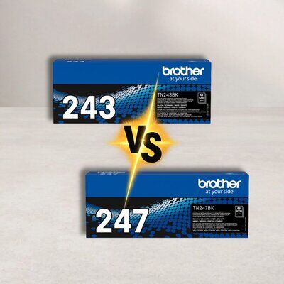 Brother TN-243 vs Brother TN-247 &ndash; Unterschiede bei...