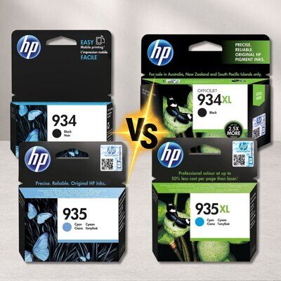 HP 934 / 935 vs HP 934XL / 935XL &ndash; Unterschiede bei...