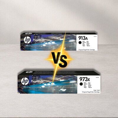 HP 913A vs HP 973X &ndash; Unterschiede bei Reichweite...