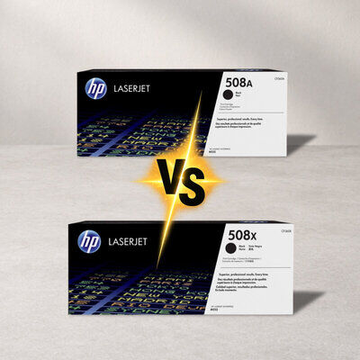 HP 508A vs HP 508X &ndash; Unterschiede bei Reichweite...