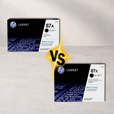 HP 87A vs HP 87X &ndash; Unterschiede bei Reichweite und...