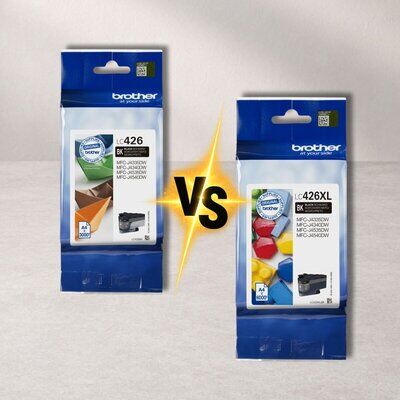 Brother LC-427 vs. Brother LC-427XL &ndash; Unterschiede...