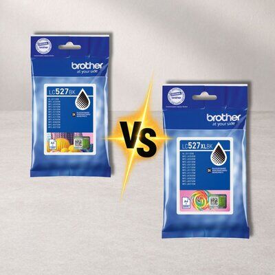 Brother LC-527 vs. Brother LC-527XL &ndash; Unterschiede...