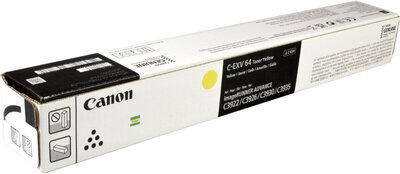 Original Canon C-EXV 64 Y 5756C002 Gelb Toner (~25.500...