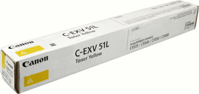 Original Canon C-EXV 51L 0487C002 Gelb Toner (~26.000...