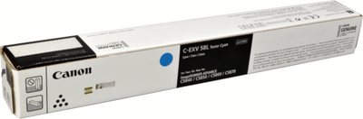 Original Canon C-EXV 58L 3767C002 Cyan Toner (~26.000...