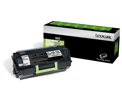 Original Lexmark 622 BK Schwarz Toner (~6.000 Seiten)